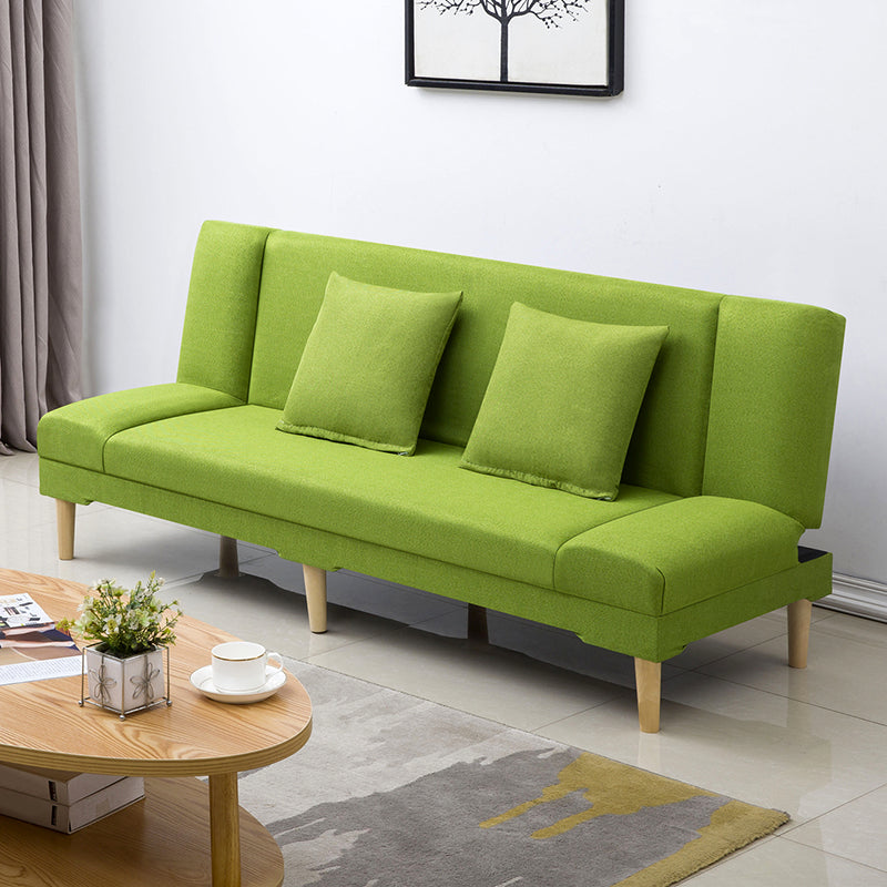 29.53" H Armless Modern Convertible Sofa with Tight Back Sofa for Living Room, Apartment