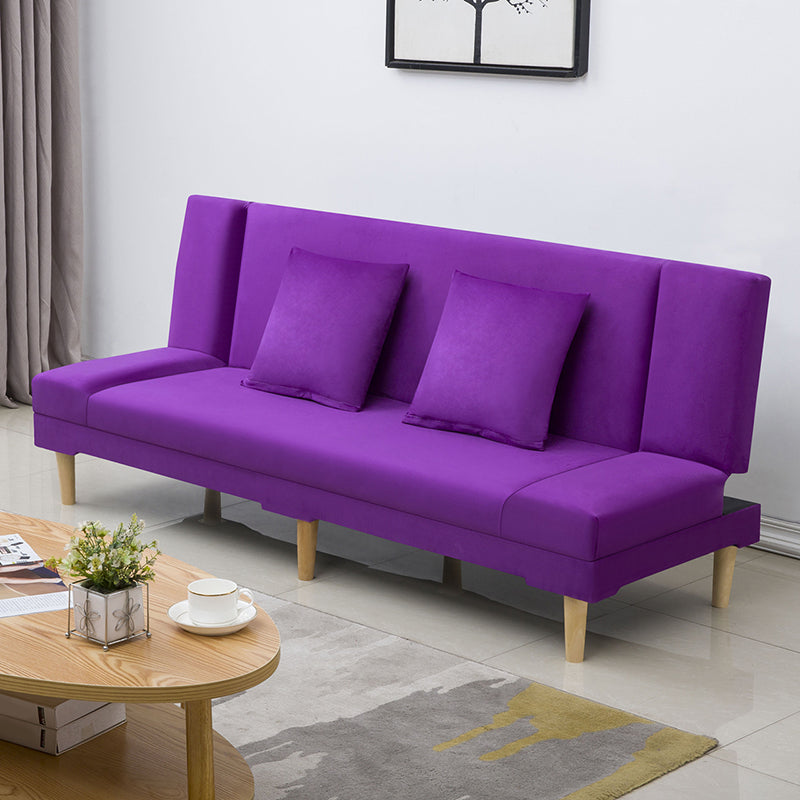 29.53" H Armless Modern Convertible Sofa with Tight Back Sofa for Living Room, Apartment