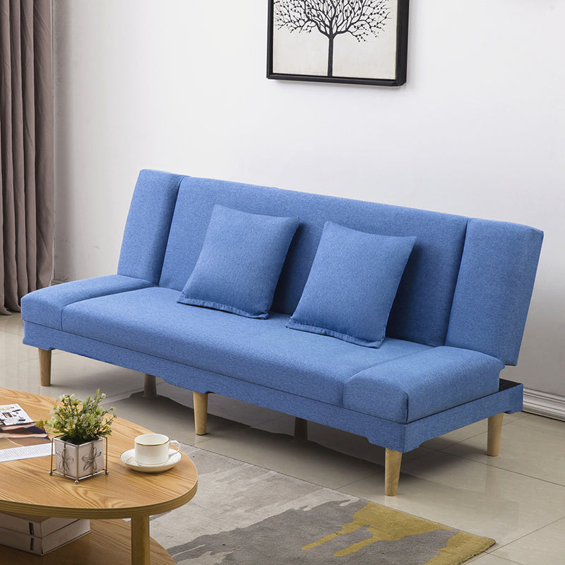 29.53" H Armless Modern Convertible Sofa with Tight Back Sofa for Living Room, Apartment