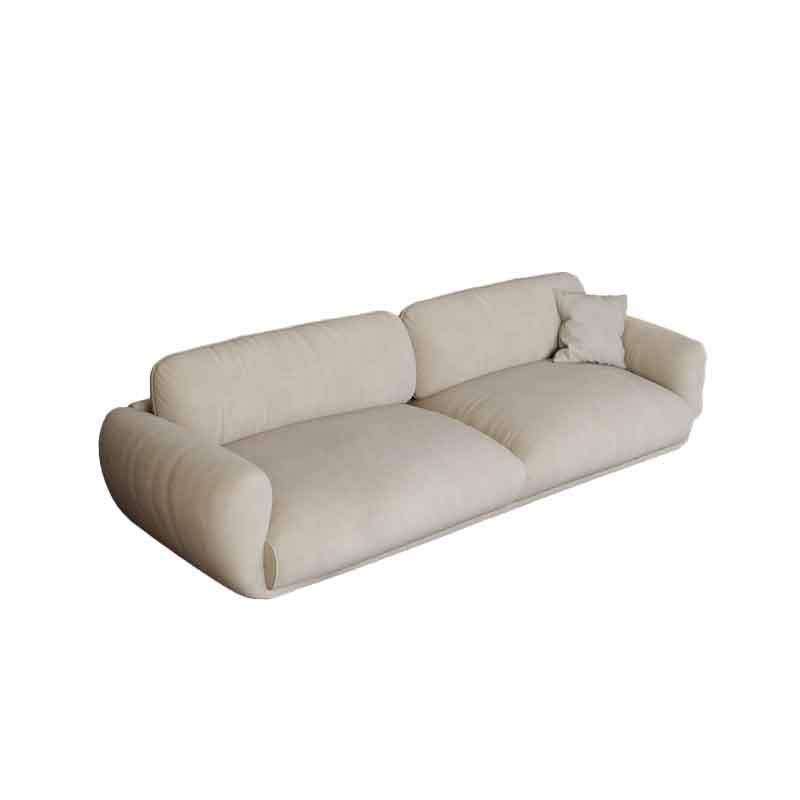 Square Arm Loose Back Sofa 39"W Modern Sofa for Living Room