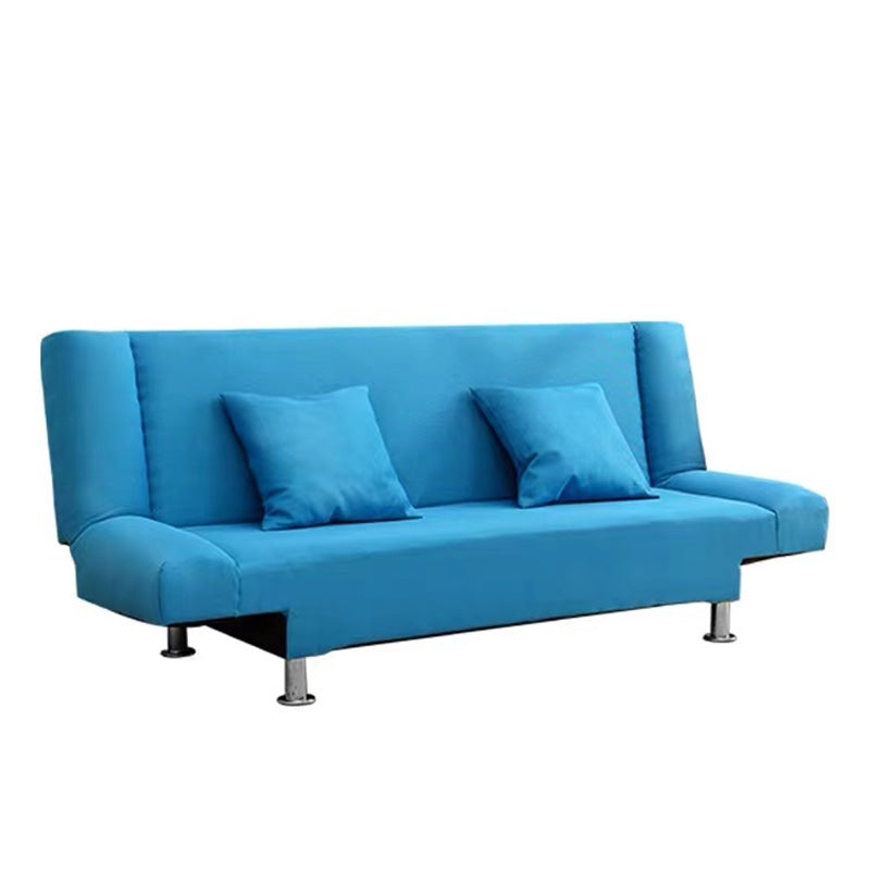 29.53" H Linen Armless Sofa with Tight Back Convertible Sofa for Living Room, Apartment