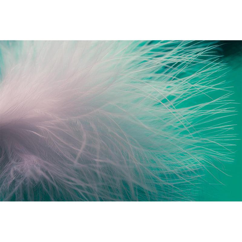 Photography Stain Resistant Mural Wallpaper Feather Indoor Wall Mural