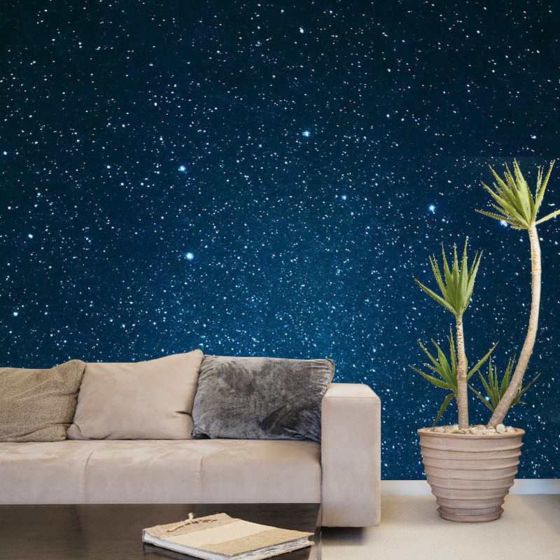Universe Environment Modern Style Mural Wallpaper Friendly Sitting Room Wall Mural