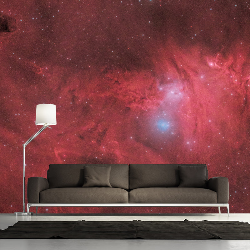 Universe Environment Modern Style Mural Wallpaper Friendly Sitting Room Wall Mural