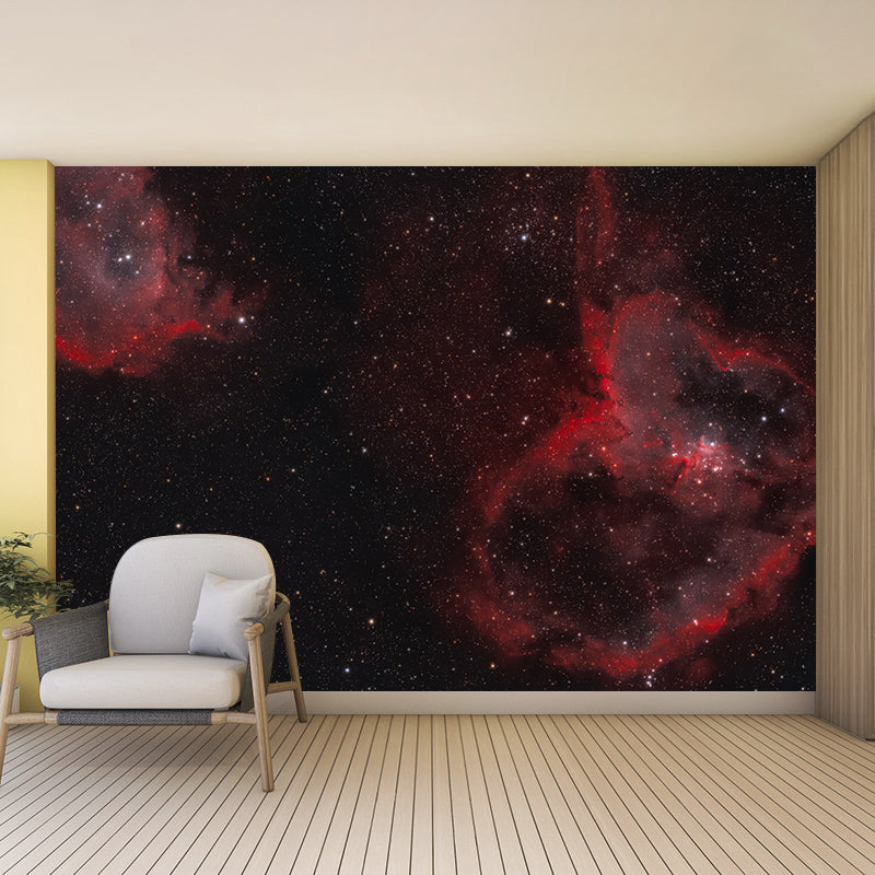 Decorative Wall Mural Wallpaper Universe Photography Sitting Room Wall Mural