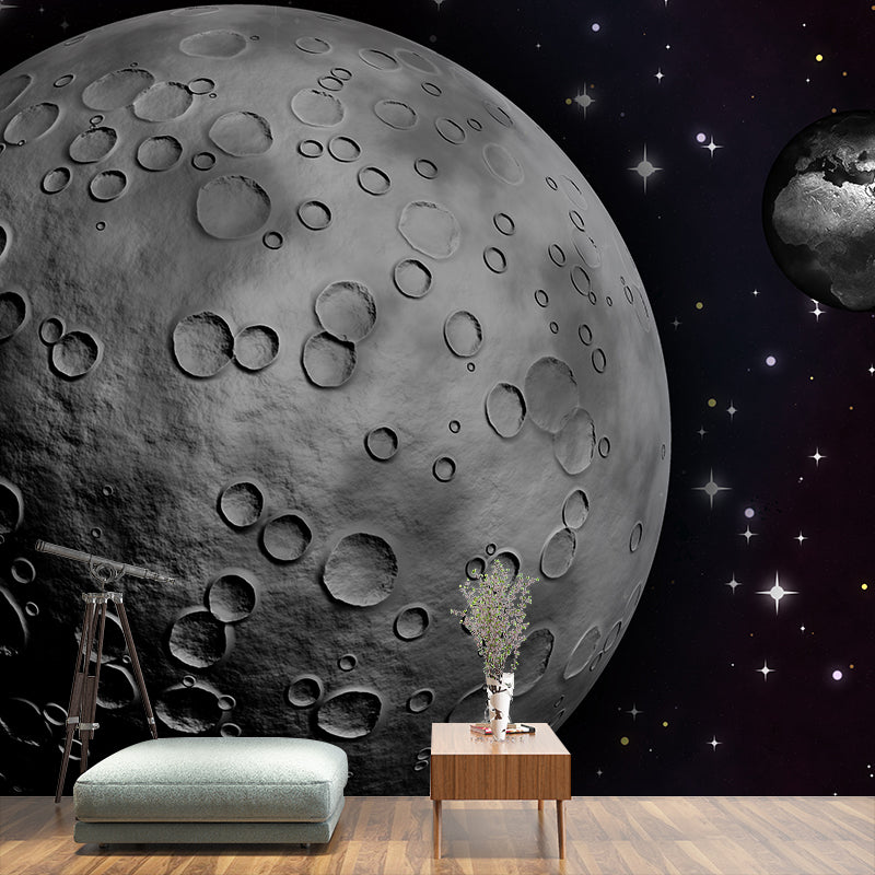 Universe Photography Mildew Resistant Wallpaper Environmental Sleeping Room Wall Mural