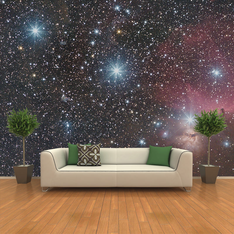 Starry Sky Modern Photography Mural Wallpaper Indoor Wall Mural