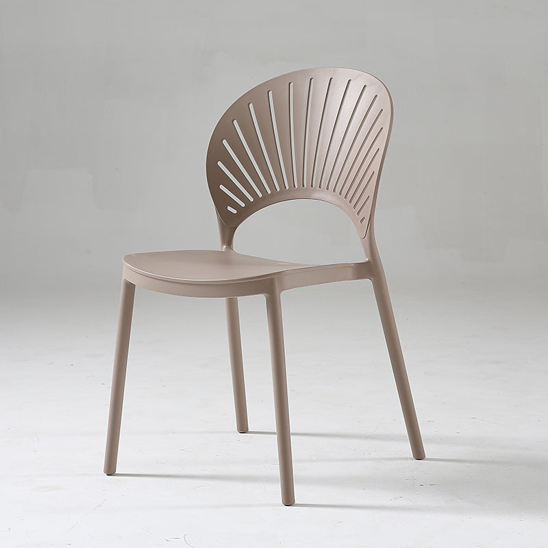 Taburete de bar de estilo escandinavo, taburete individual de plástico con reposapiés para barra de cocina