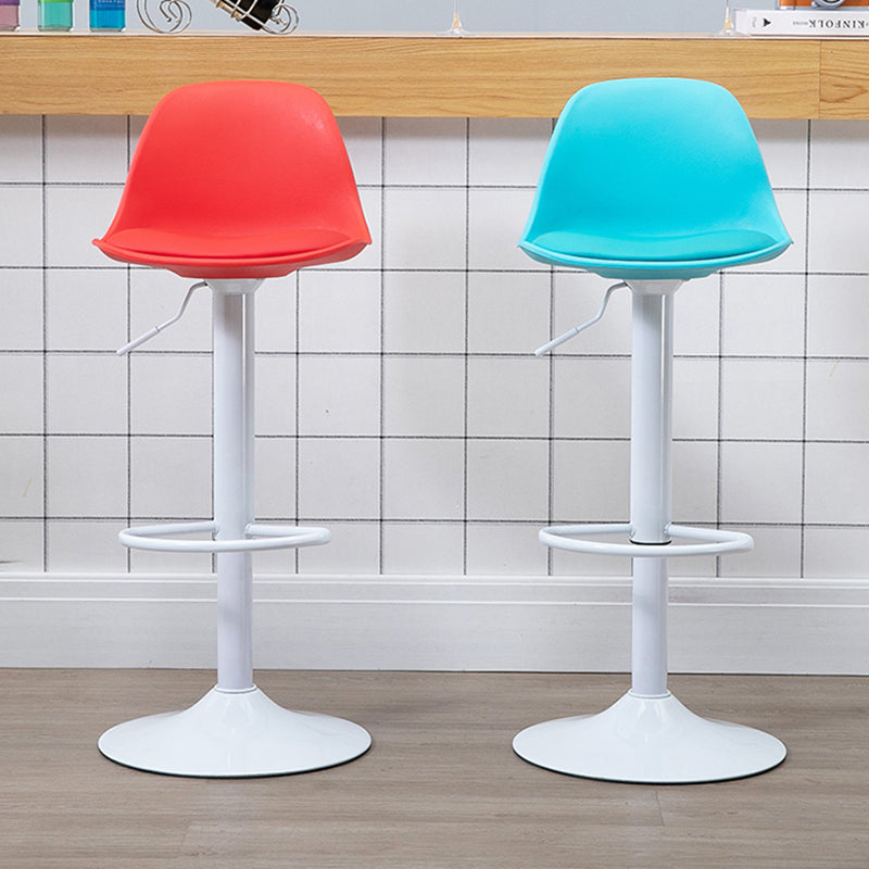 Taburete de bar de estilo escandinavo con taburete de mostrador de asiento de cuero para barra de cocina