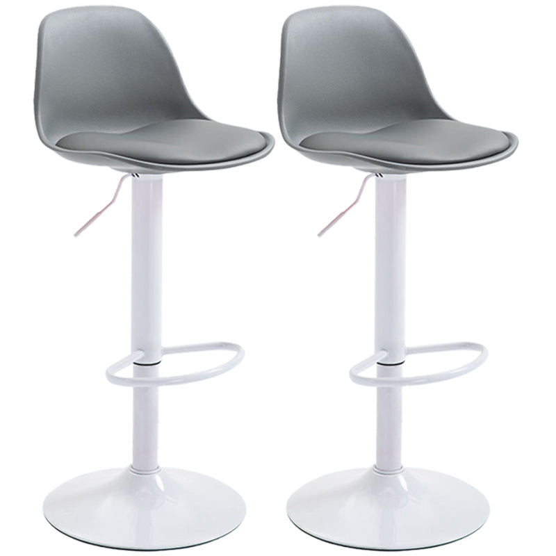 Taburete de bar de estilo escandinavo con taburete de mostrador de asiento de cuero para barra de cocina