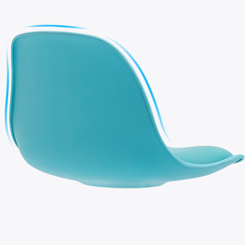 Taburete de bar de estilo escandinavo con taburete de mostrador de asiento de cuero para barra de cocina