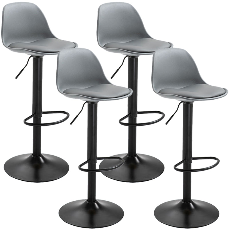 Taburete de bar de estilo escandinavo con taburete de mostrador de asiento de cuero para barra de cocina