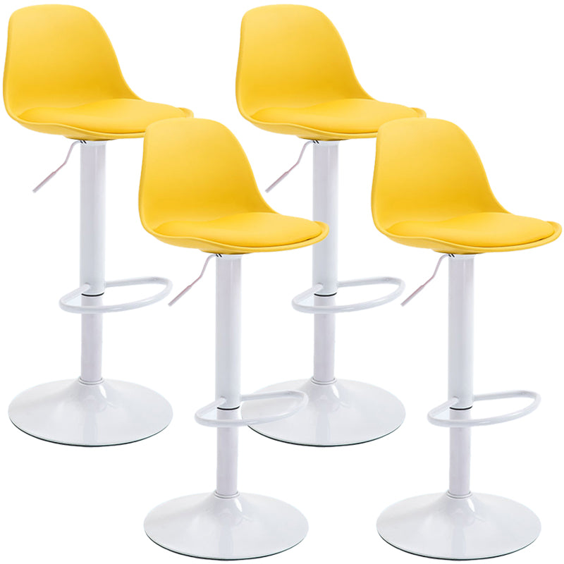 Taburete de bar de estilo escandinavo con taburete de mostrador de asiento de cuero para barra de cocina