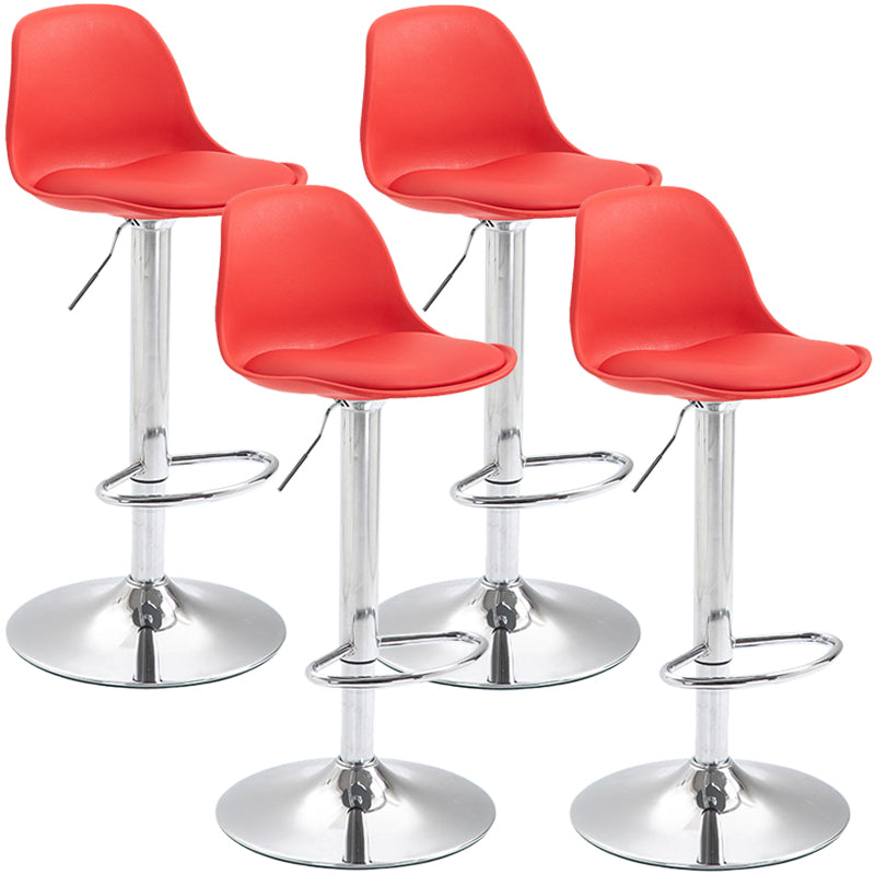 Taburete de bar de estilo escandinavo con taburete de mostrador de asiento de cuero para barra de cocina