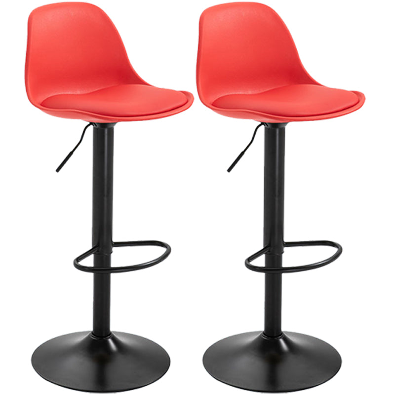 Taburete de bar de estilo escandinavo con taburete de mostrador de asiento de cuero para barra de cocina