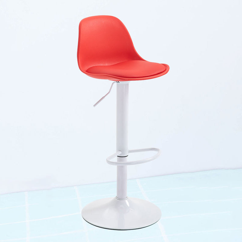 Taburete de bar de estilo escandinavo con taburete de mostrador de asiento de cuero para barra de cocina