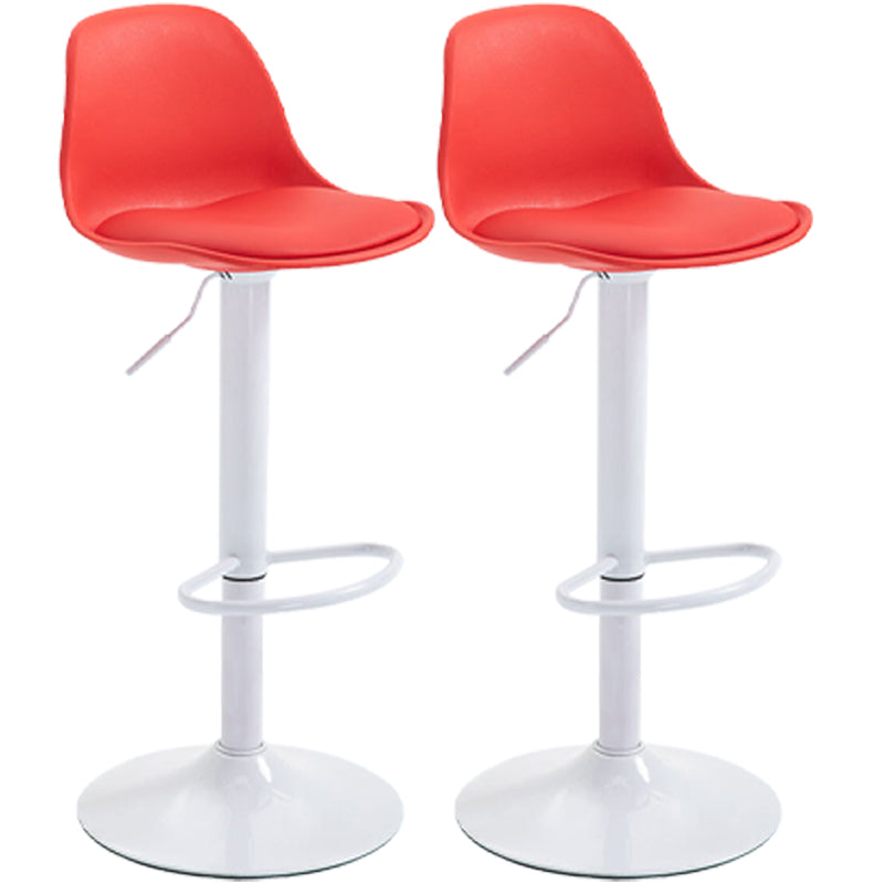 Taburete de bar de estilo escandinavo con taburete de mostrador de asiento de cuero para barra de cocina