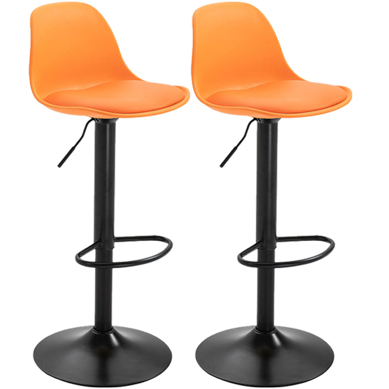 Taburete de bar de estilo escandinavo con taburete de mostrador de asiento de cuero para barra de cocina