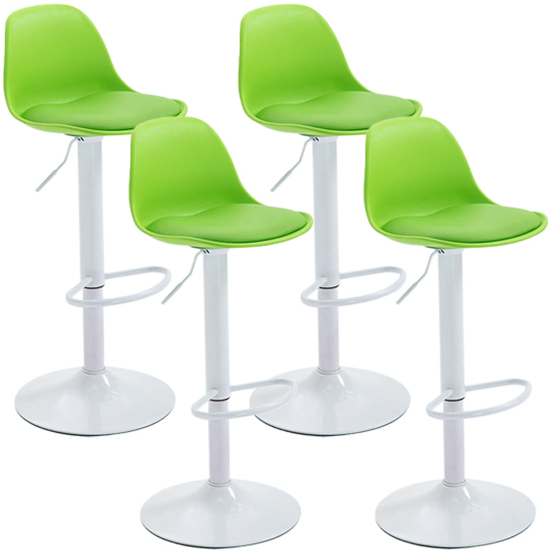 Taburete de bar de estilo escandinavo con taburete de mostrador de asiento de cuero para barra de cocina