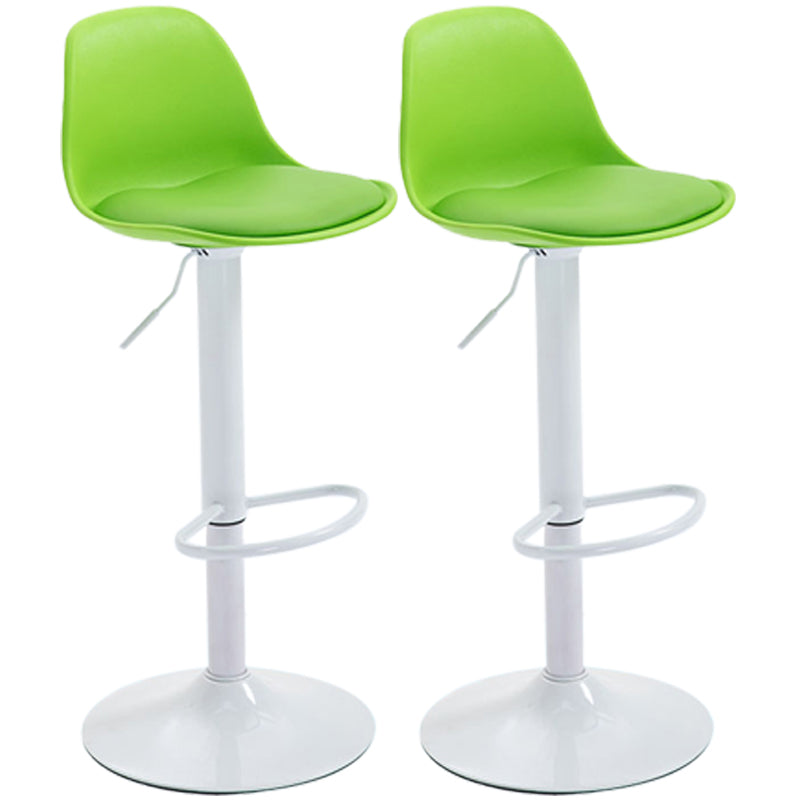Taburete de bar de estilo escandinavo con taburete de mostrador de asiento de cuero para barra de cocina