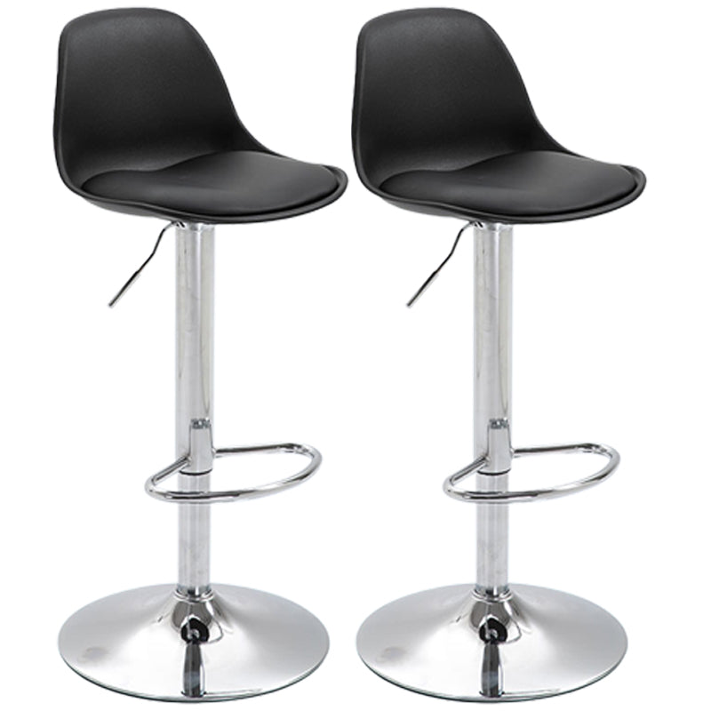Taburete de bar de estilo escandinavo con taburete de mostrador de asiento de cuero para barra de cocina