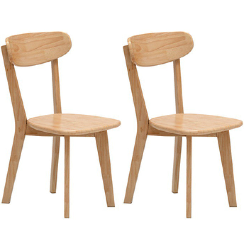 1/2/5/7 Pieces Rectangle Modern Wood Furniture Standard Height Dining Table Set