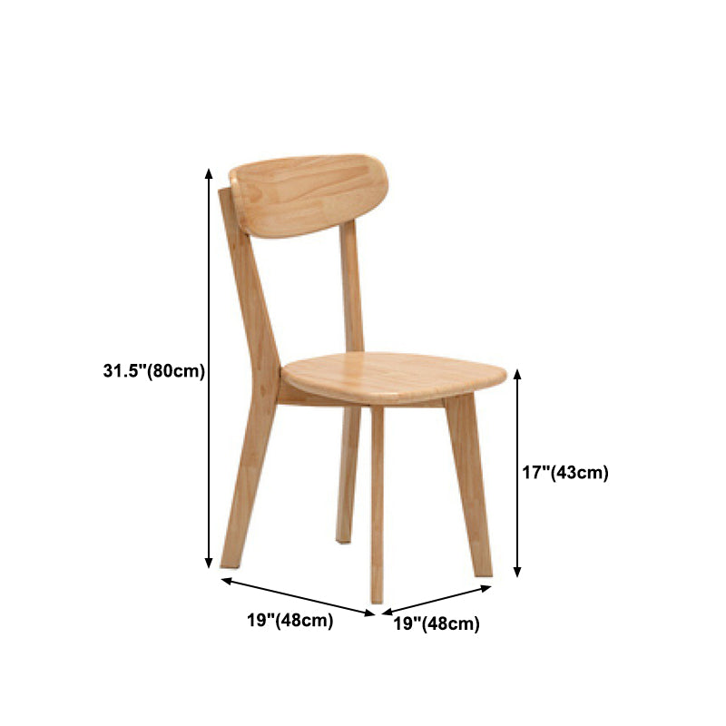 1/2/5/7 Pieces Rectangle Modern Wood Furniture Standard Height Dining Table Set