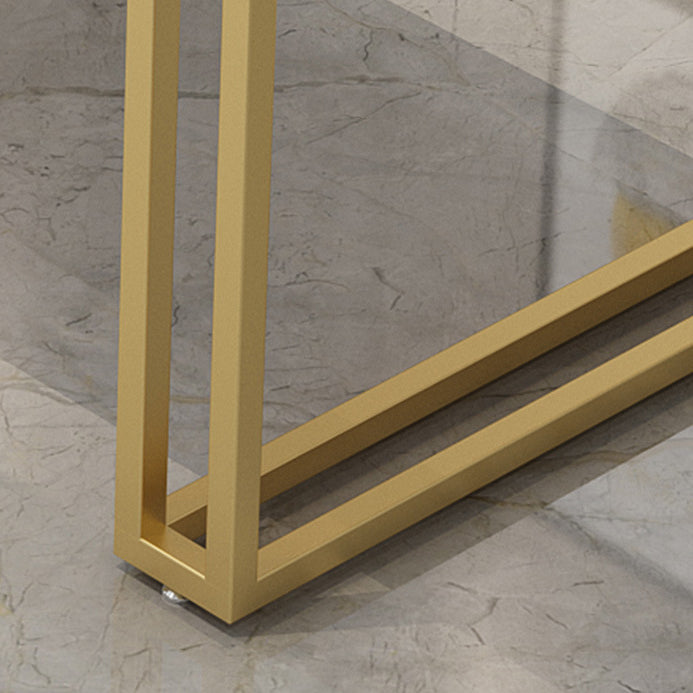 Glam Style 1/2/5 Pieces Dining Set White-gold Table Kitchen Set for Dining Room