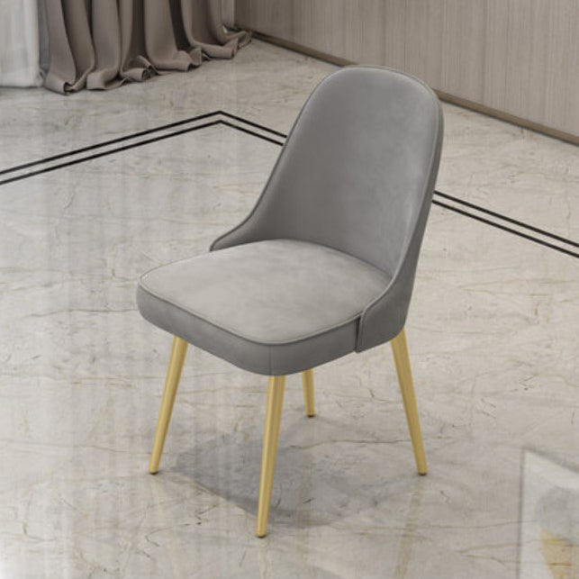 Glam Style 1/2/5 Pieces Dining Set White-gold Table Kitchen Set for Dining Room