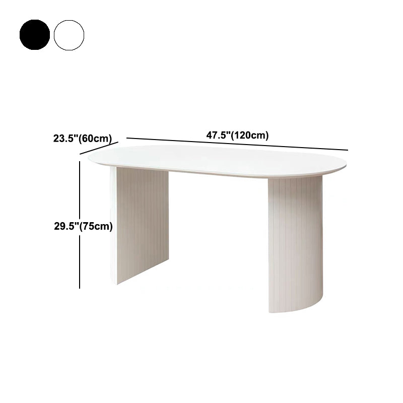Mesa de comedor ovalado de madera de pino mesa ovalada de madera para comedor para comedor