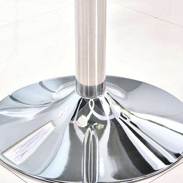 Glass Top Dining Table Modern Round Dining Table with Pedestal Base