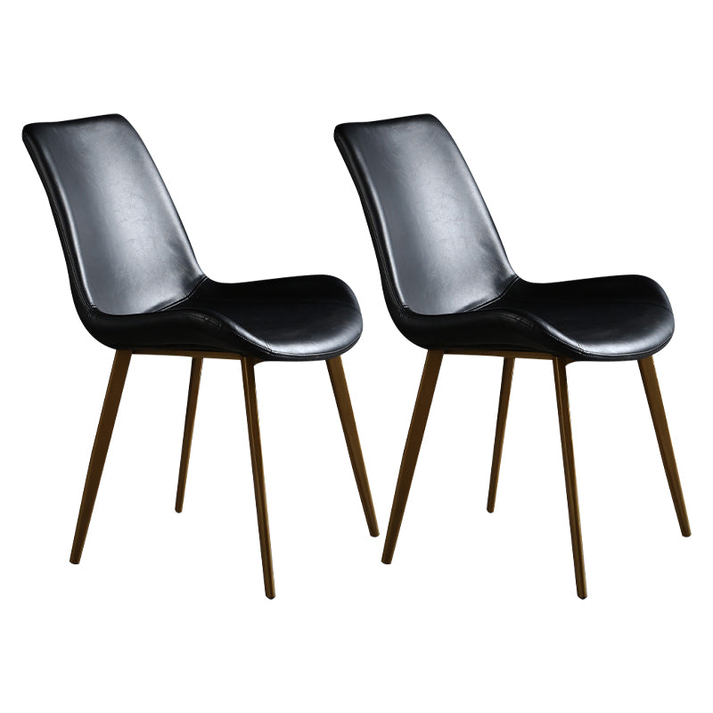 Silla industrial de metal para comedor, cocina, silla lateral con respaldo sólido