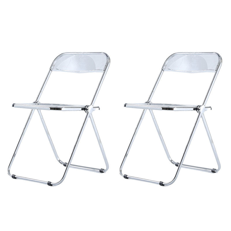 Parte posterior abierta del estilo industrial que cena el plástico de la silla lateral que cena la silla sin brazos