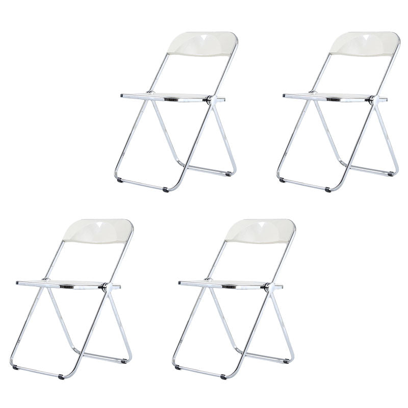 Parte posterior abierta del estilo industrial que cena el plástico de la silla lateral que cena la silla sin brazos