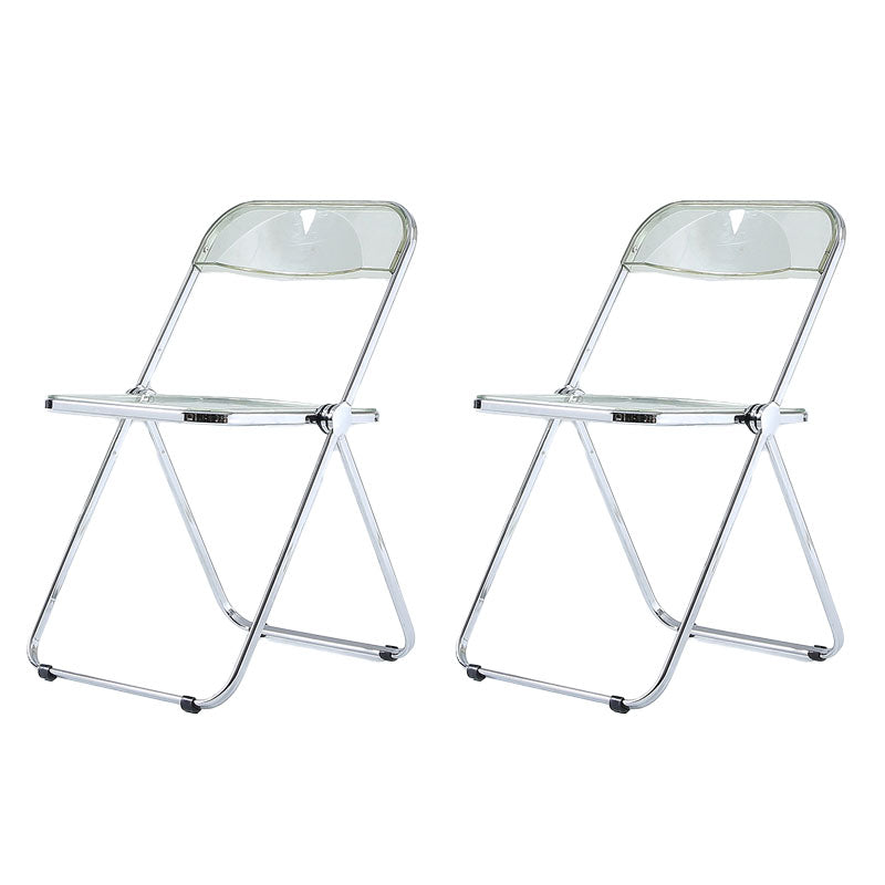 Parte posterior abierta del estilo industrial que cena el plástico de la silla lateral que cena la silla sin brazos