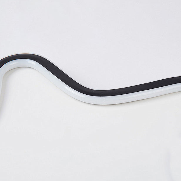 Plafonnier encastré en forme d'étoile en métal, style moderne, éclairage encastré à 1 lumière en noir