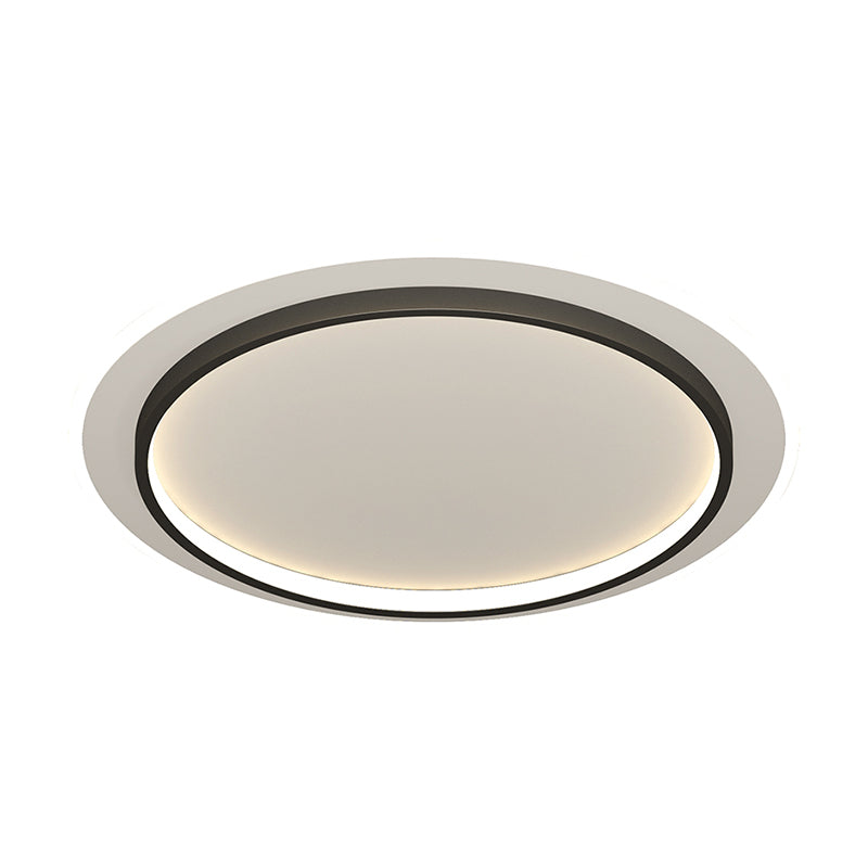 Lámpara de techo empotrada con forma geométrica de metal, estilo moderno, 2 luces, iluminación empotrada