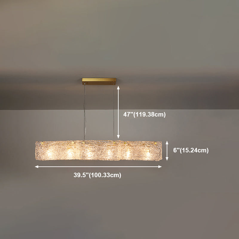 Luminaires de style rectangle de style moderne