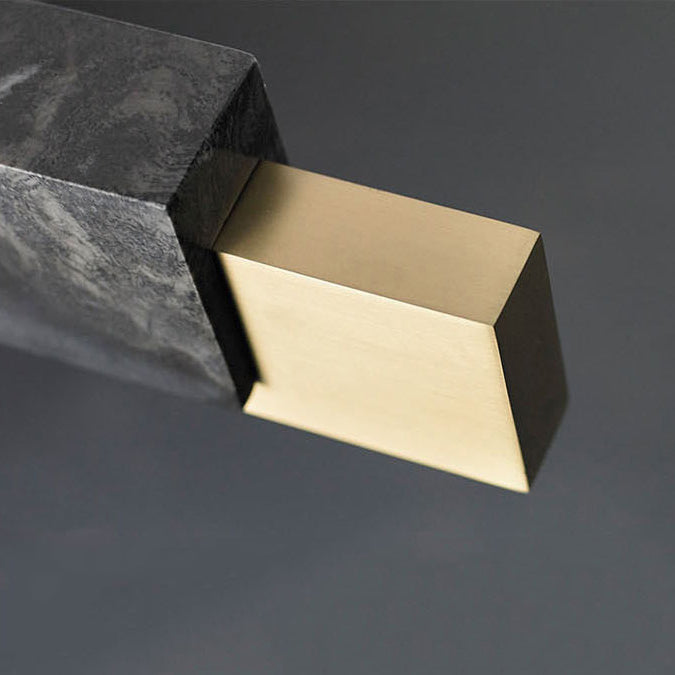 Aménagement d'éclairage d'île linéaire de style moderne 1