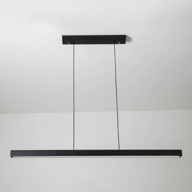 Estilo moderno lineal isla livera metal 1- Luz de luz de luz de luz