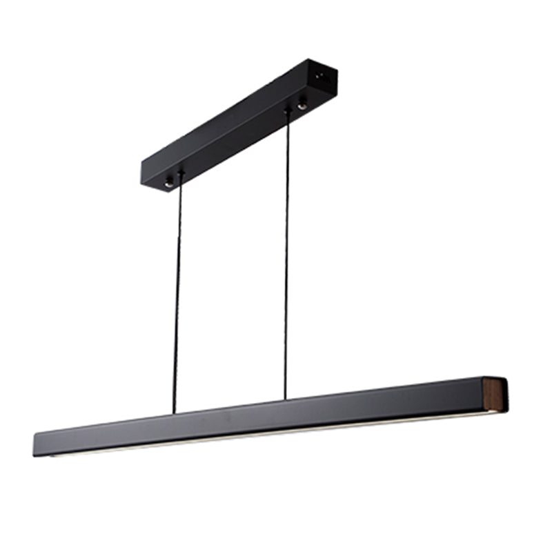 Estilo moderno lineal isla livera metal 1- Luz de luz de luz de luz