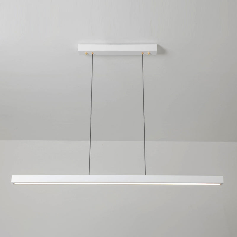 Estilo moderno lineal isla livera metal 1- Luz de luz de luz de luz