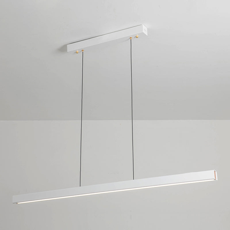 Estilo moderno lineal isla livera metal 1- Luz de luz de luz de luz