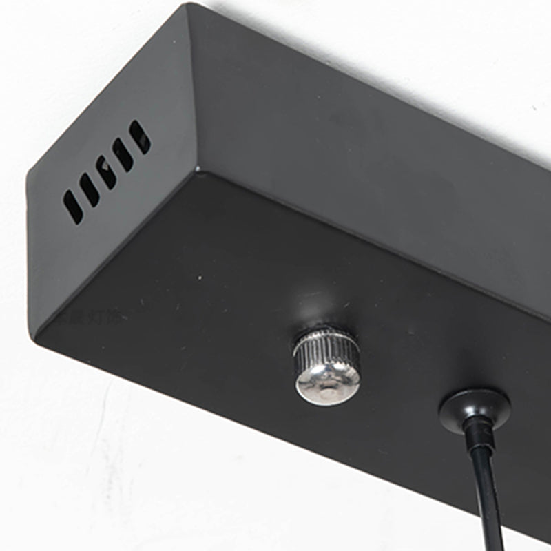 Estilo moderno lineal isla livera metal 1- Luz de luz de luz de luz