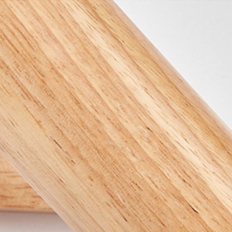 1 Applexion murale cylindrique légère Éclairage mural en bois moderne pour salle à manger