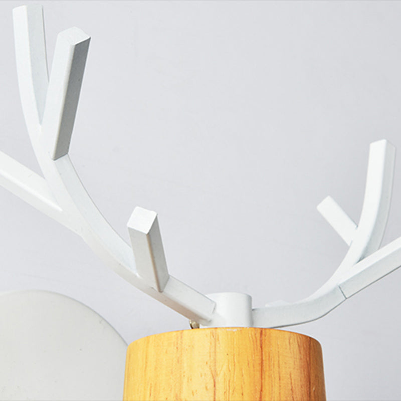 1-Light Unique Wall Sconce Modern Style Metal Wall Lighting for Bedroom