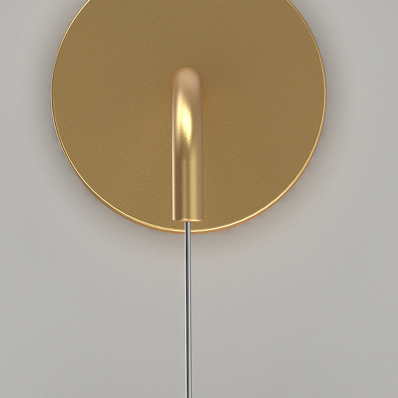 Ball Shape Glass Wall Light Modern Style Multi Lights Wall Mount Light