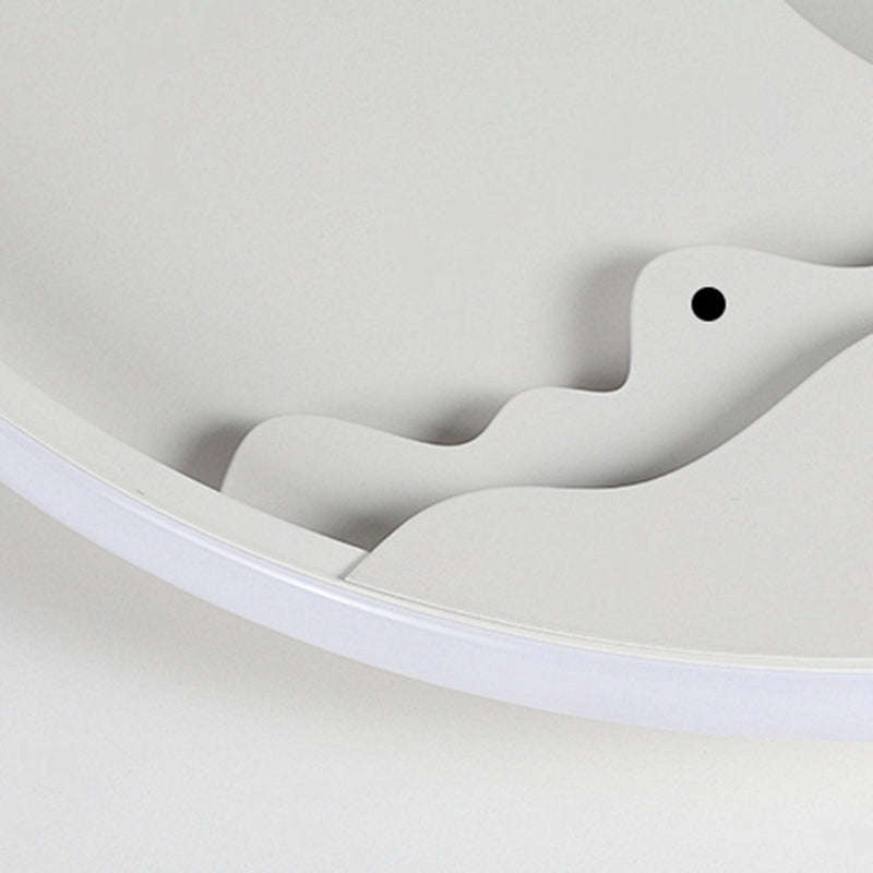 Geometrische Form Metallwandlicht moderne Stil 1 Lichtwand montieren Licht in Weiß