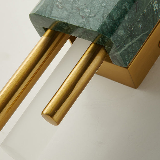 Lámpara de pared de mármol Diclas de luz de pared de estilo moderno para dormitorio