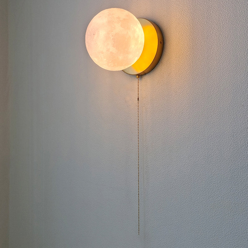 Luz de pared de bola de vidrio Luz de luz de estilo moderno Luz de pared para sala de estar para sala de estar
